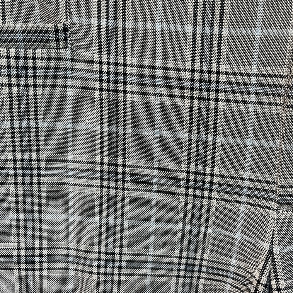 Banana Republic Gray Plaid Women’s Dress Pants - Picture 2 of 5